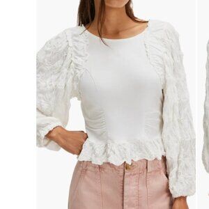New Free People White Top